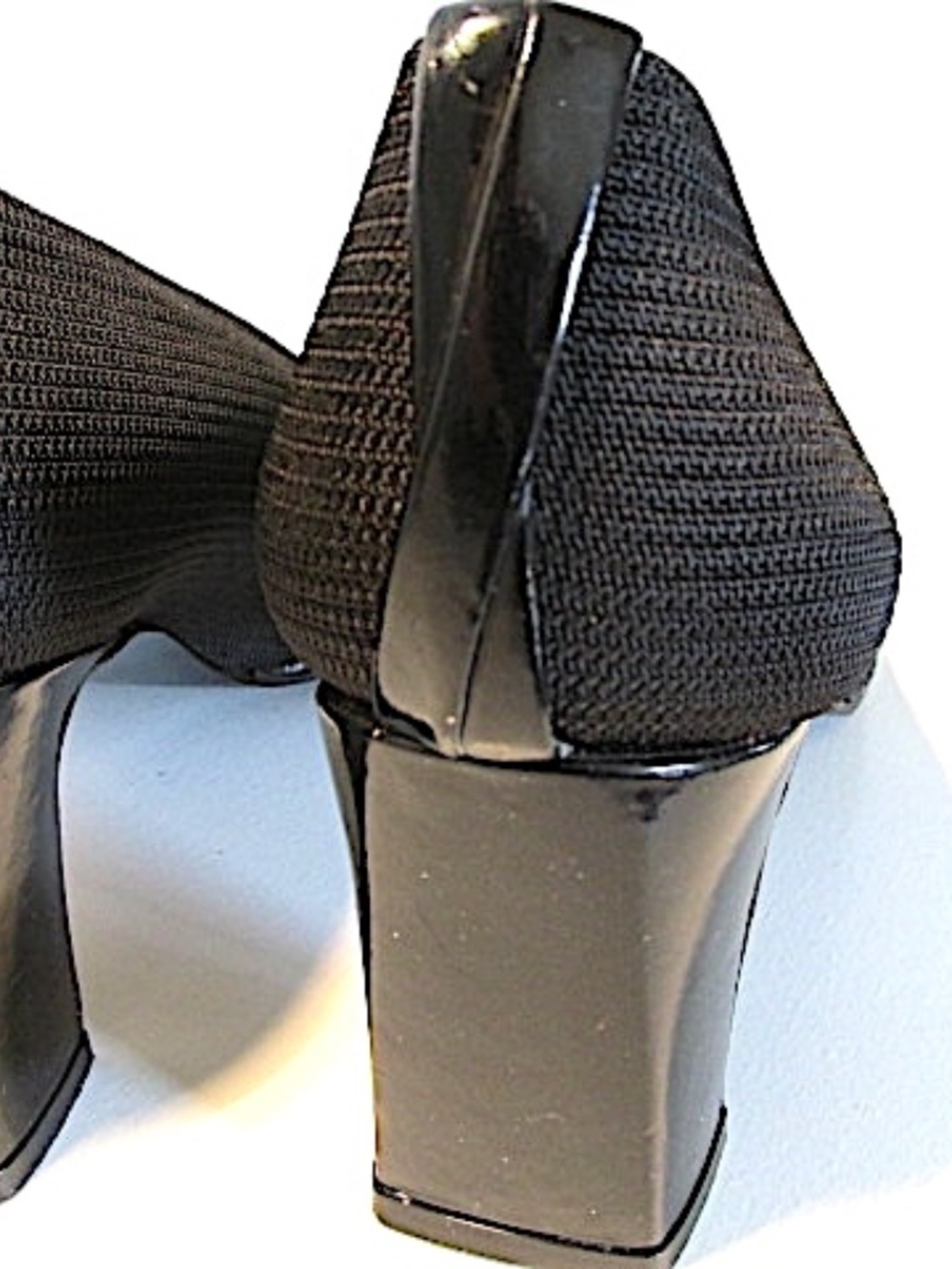 Stuart Weitzman Black Ballerina Pumps, Size 8.5C - Picture 4 of 9